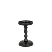 Candle Holder in Black - 6" Height