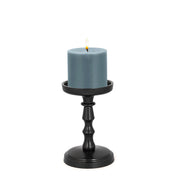 Candle Holder in Black - 6" Height