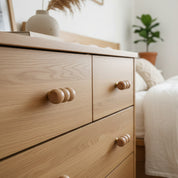 Wooden Beaded Knob