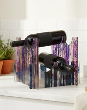 4 Bottle Acrylic Wine Rack