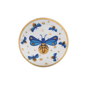Blue Gold Firefly Ceramic Knob