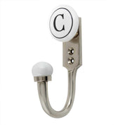 A to Z Black Letter Wall Hooks