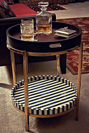 Stainless Steel End Table
