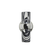 Black-White Stone Cabinet Pull - 2.5"