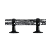 Black and White Stone Cabinet Pull - 5"