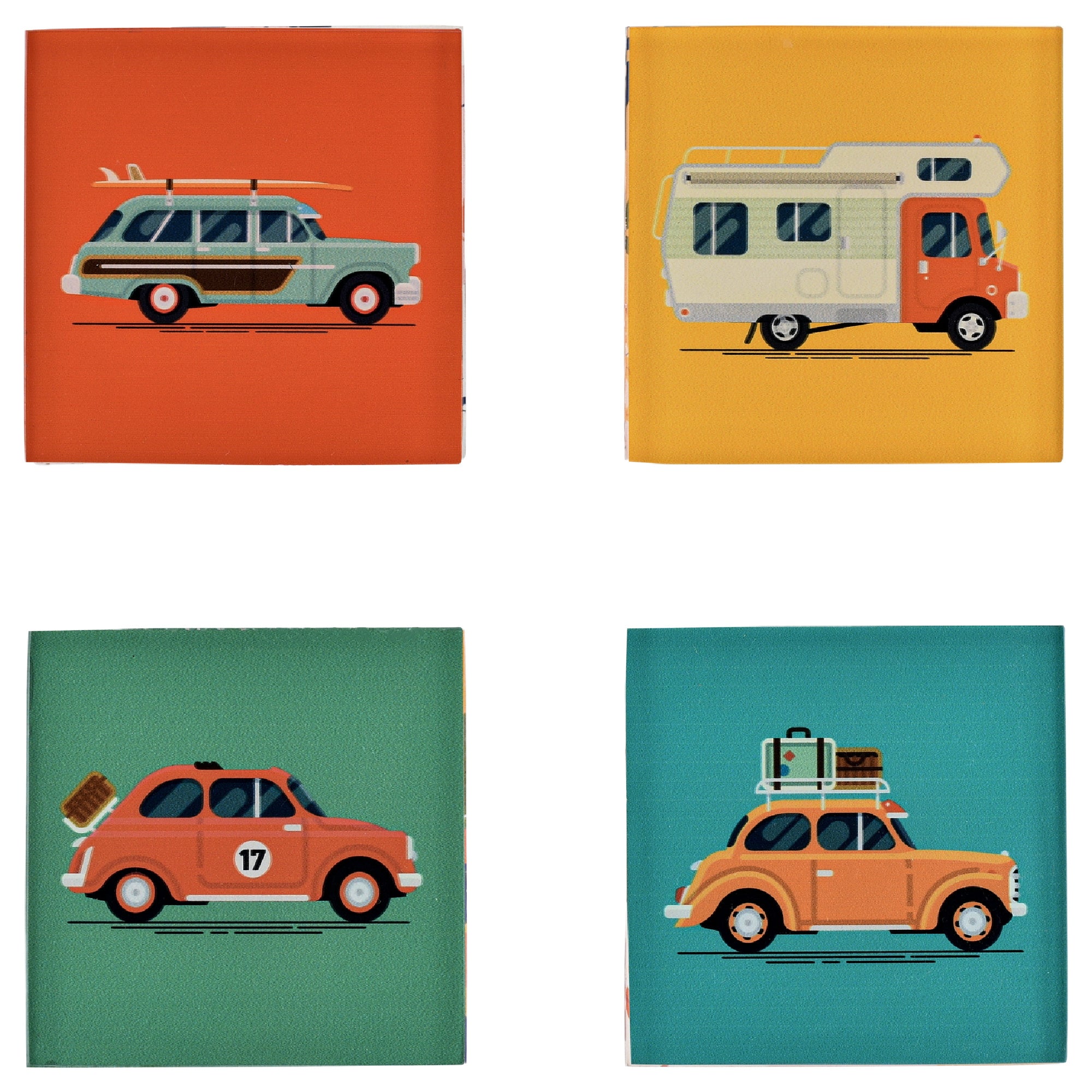 Acrylic Table Coaster Set