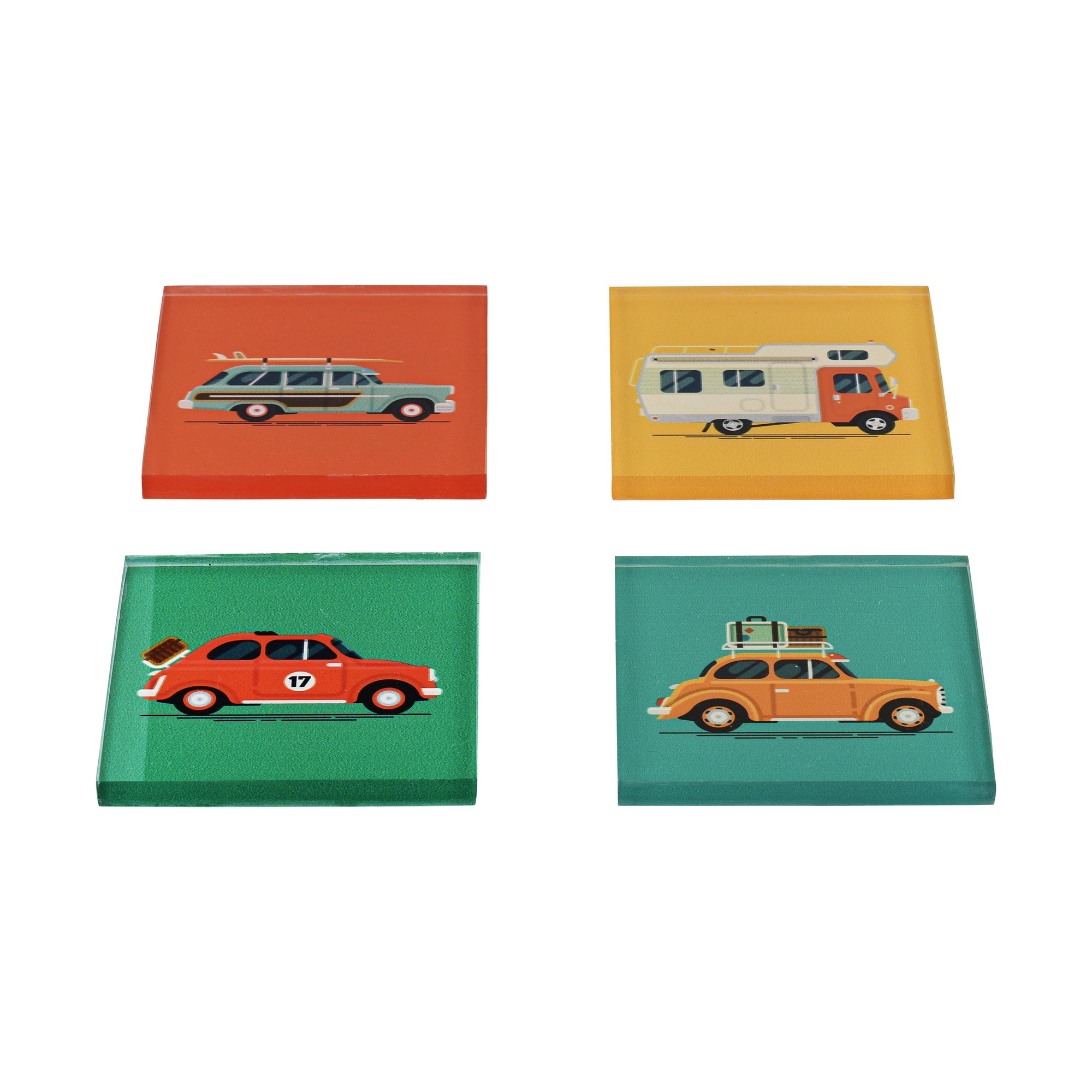 Acrylic Table Coaster Set