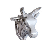 Mounted Bull Head Wall Decor