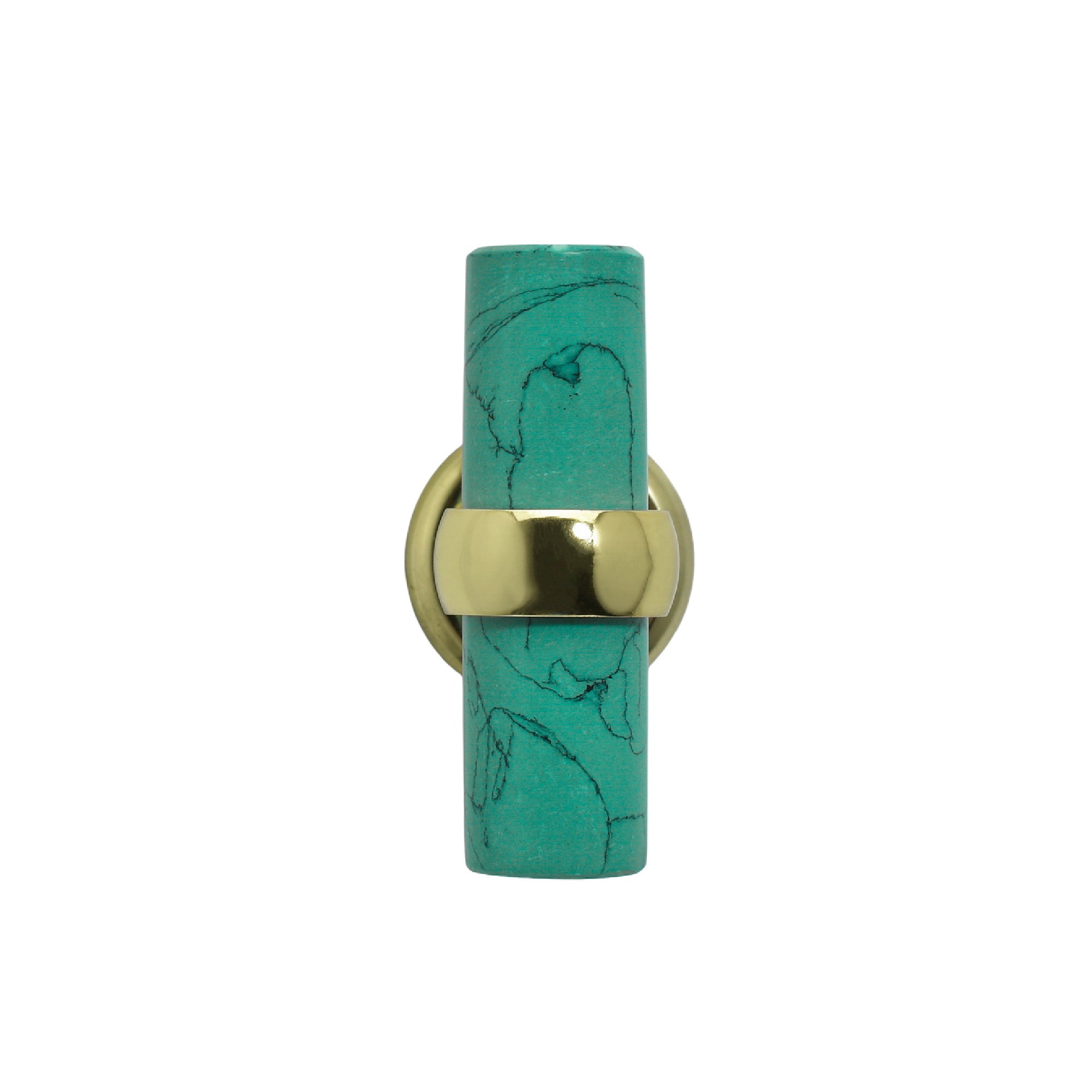 Green Stone Cabinet Pull - 2.5"