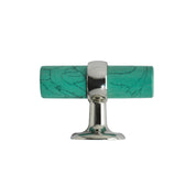 Green Stone Cabinet Pull - 2.5"