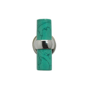 Green Stone Cabinet Pull - 2.5"