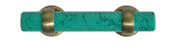 Green Stone Cabinet Pull - 5"