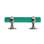 Green Stone Cabinet Pull - 5"