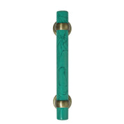 Green Stone Cabinet Pull - 7"