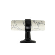 White Stone Cabinet Pull - 2.5"