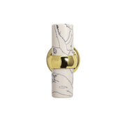 White Stone Cabinet Pull - 2.5"