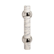White Stone Cabinet Pull - 5"