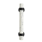 White Stone Cabinet Pull - 7"