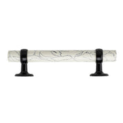 White Stone Cabinet Pull - 7"
