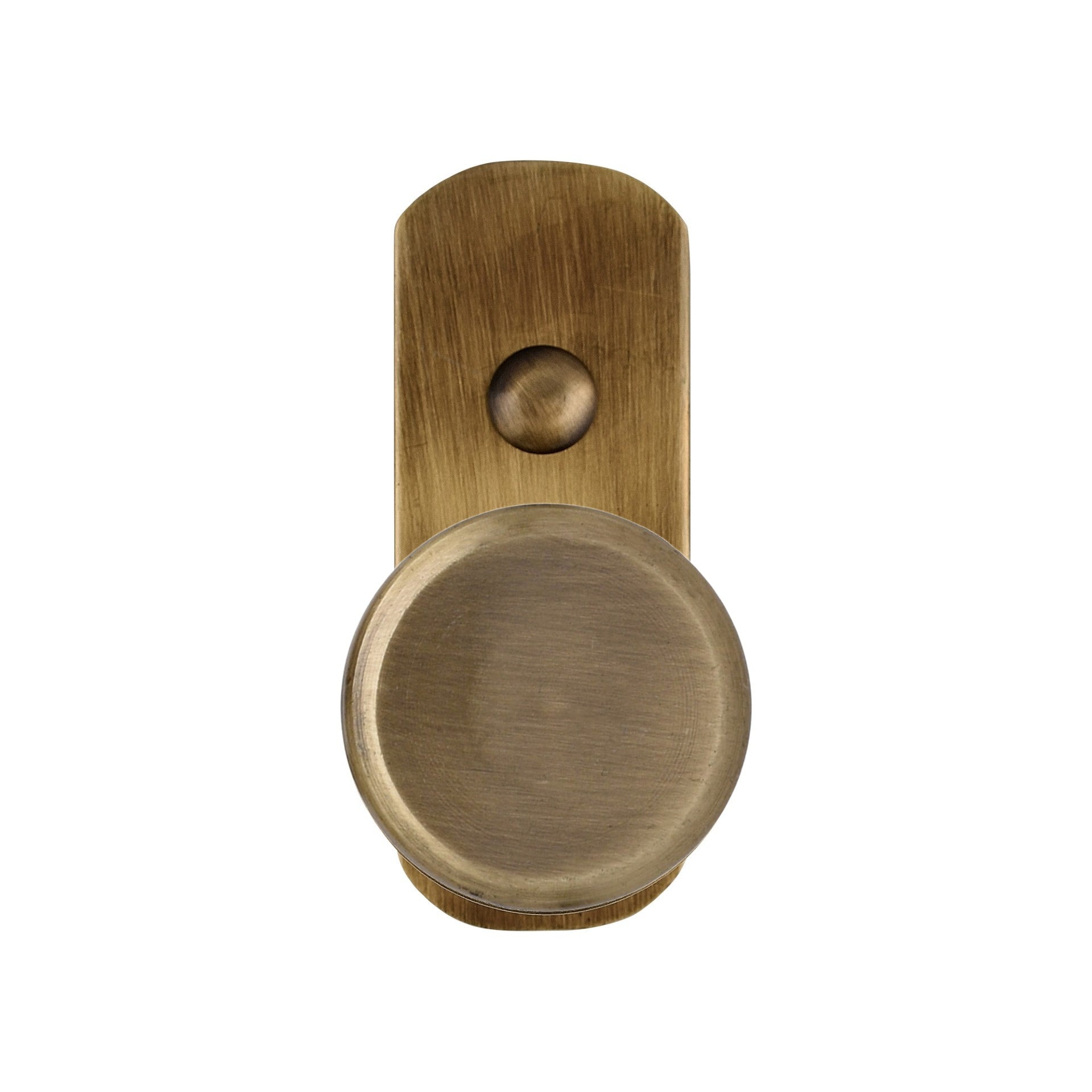 Solid Brass Decorative Wall Hook with Brass Knob