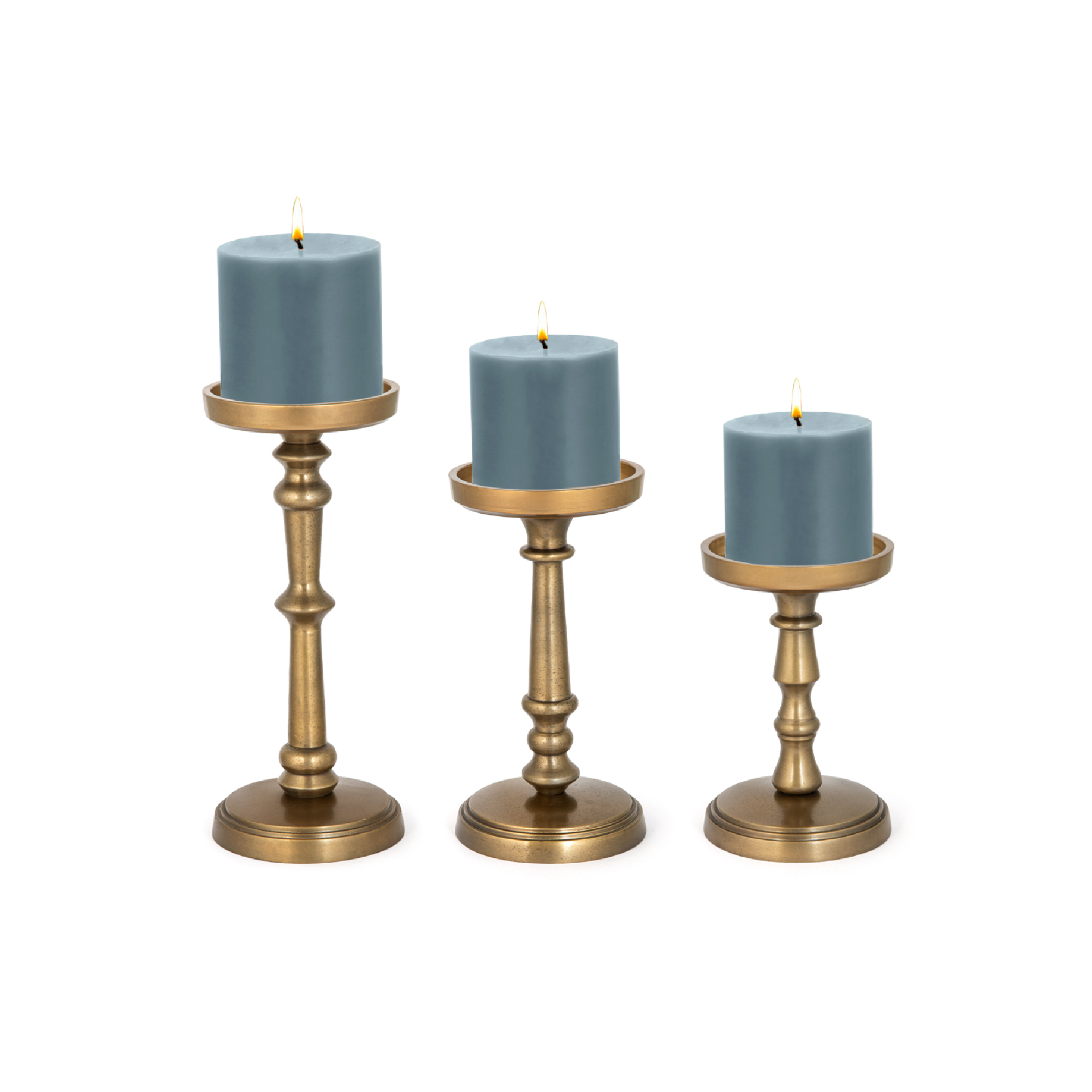 Pillar Candle Holder Set