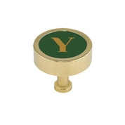 Alphabet Letter Cabinet Knob A–Z | Brass Hardware by TheOneKnob (Copy)