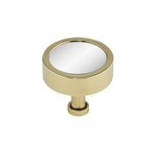 CABINET KNOB WITH MIRROR