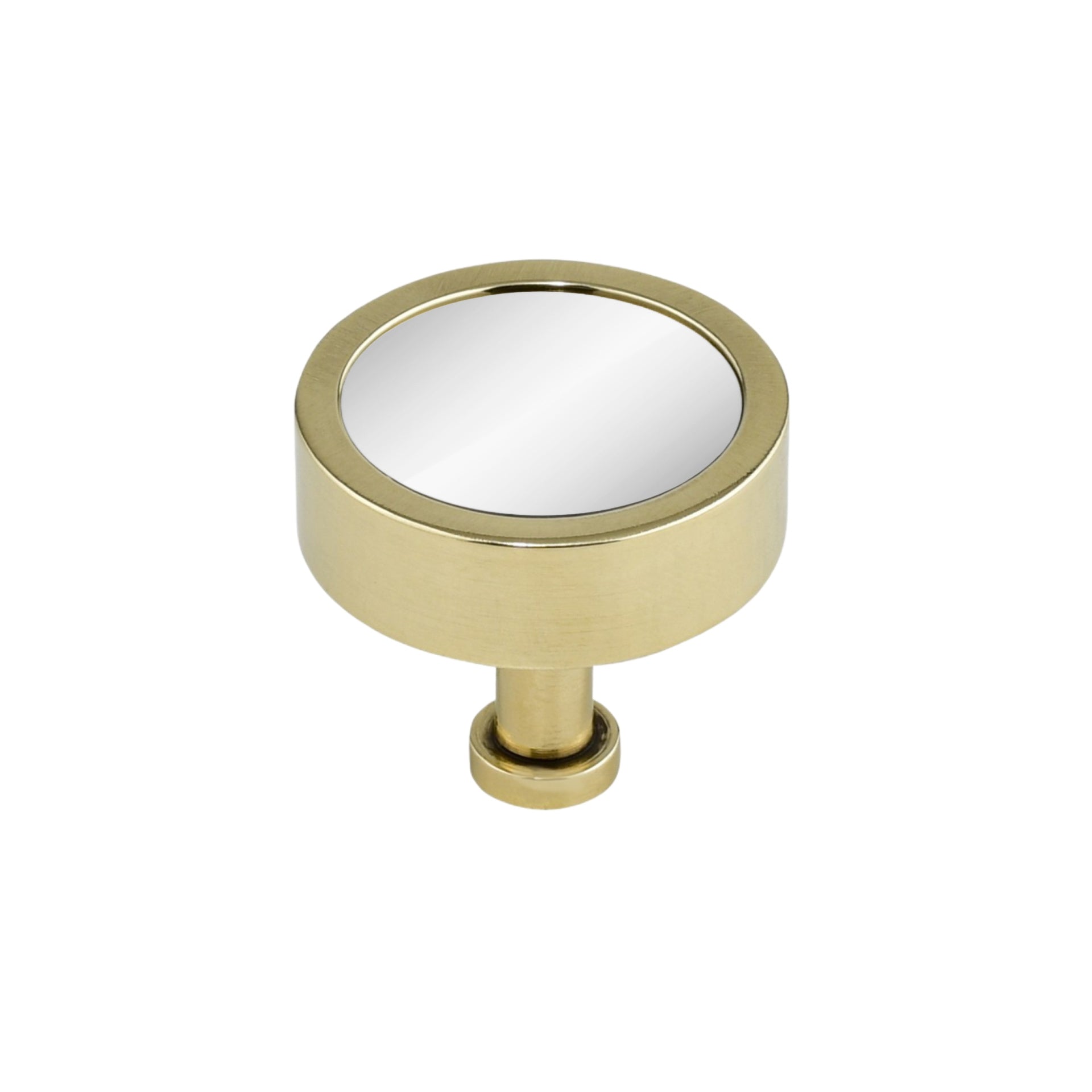CABINET KNOB WITH MIRROR
