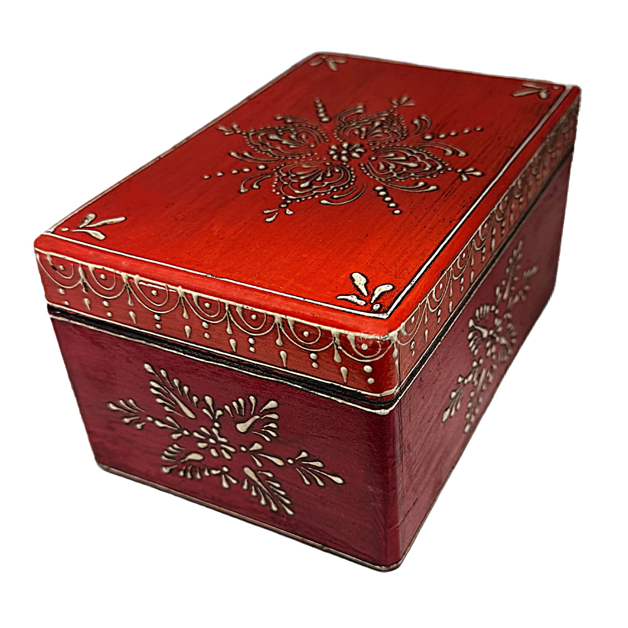 Hand Painted Jewelry Box