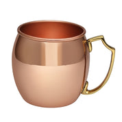Classic Pure Copper Moscow Mule Barrel Mug - 16 oz