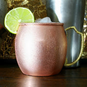 Classic Pure Copper Moscow Mule Barrel Mug - 16 oz