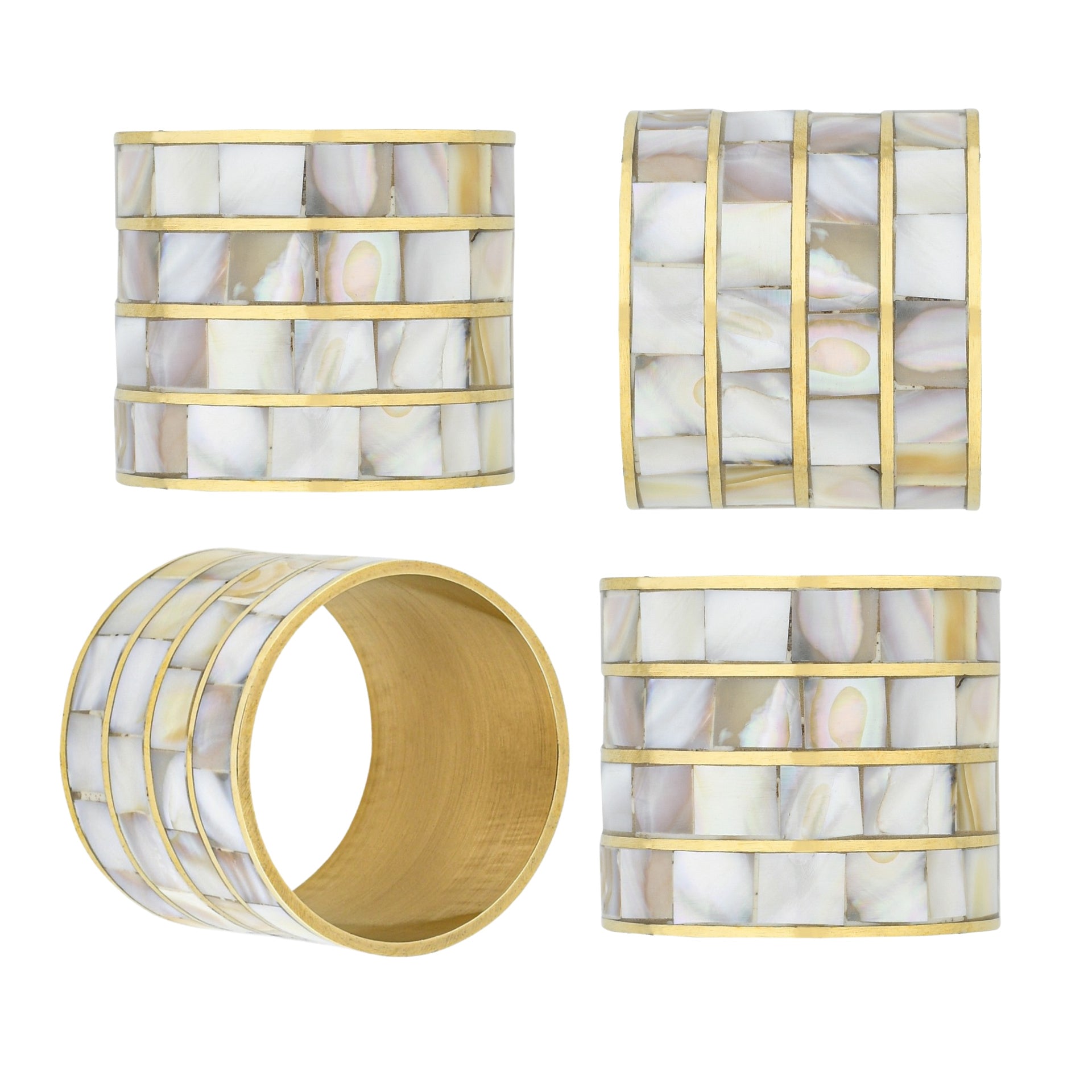 Mother of Pearl Napkin Rings