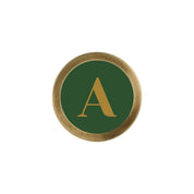 Alphabet Letter Cabinet Knob A–Z | Brass Hardware by TheOneKnob