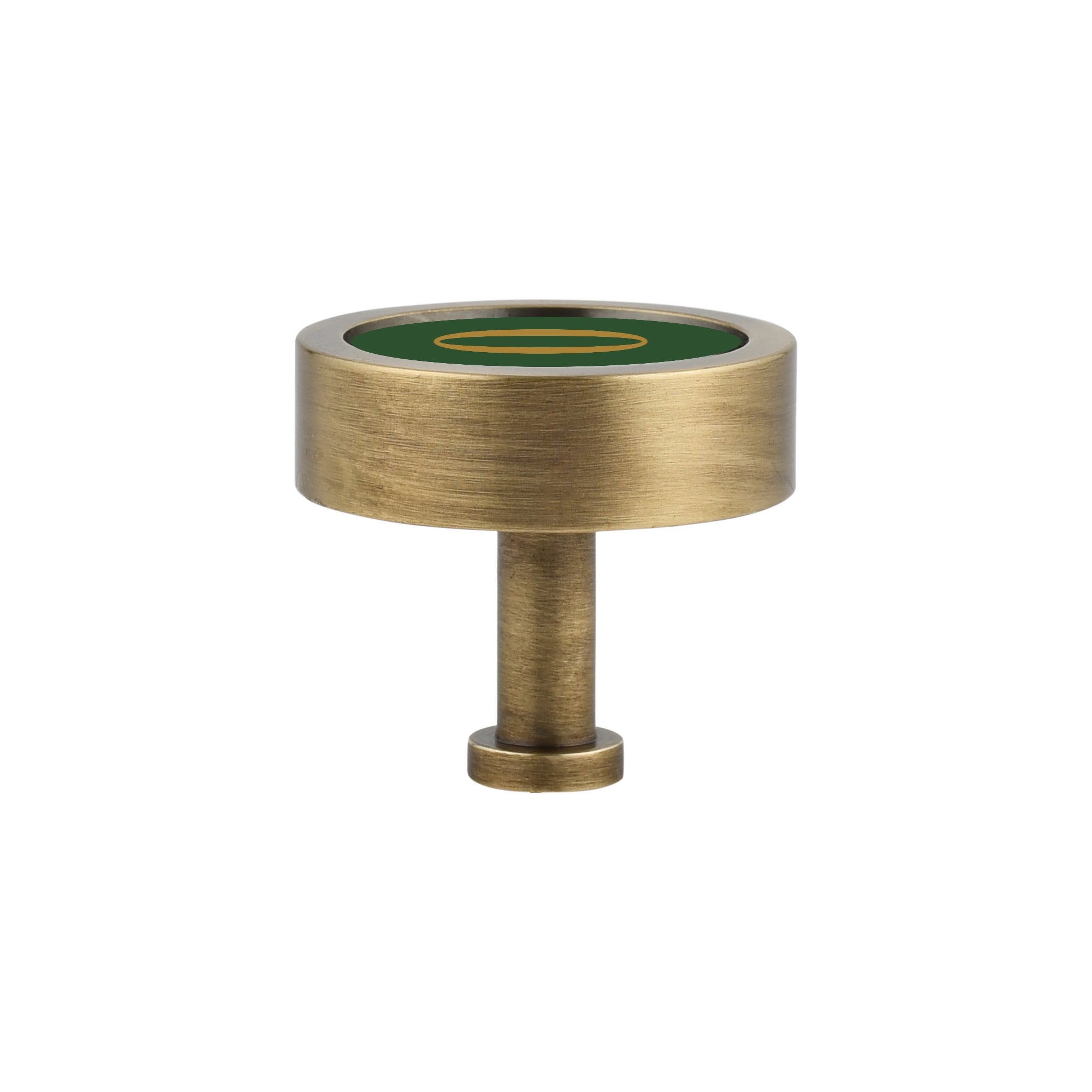 Alphabet Letter Cabinet Knob A–Z | Brass Hardware by TheOneKnob
