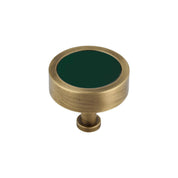Emerald Green Laminate Cabinet Knob