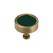 Emerald Green Laminate Cabinet Knob