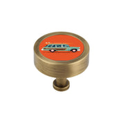 CAR PRINT CABINET KNOB