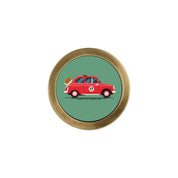 RED CAR PRINT KNOB