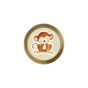 BABY MONKEY PRINT CABINET KNOB