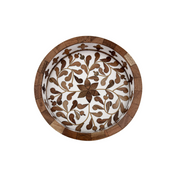Wood Inlay Serving Tray