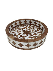 Wood Inlay Serving Tray