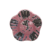 Pink Ceramic Flower Knob