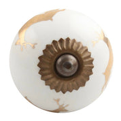 Reindeer Ceramic Cabinet Knob – Rustic Wildlife Hardware