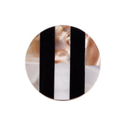 Mother of Pearl and Resin Inlay Cabinet Knob