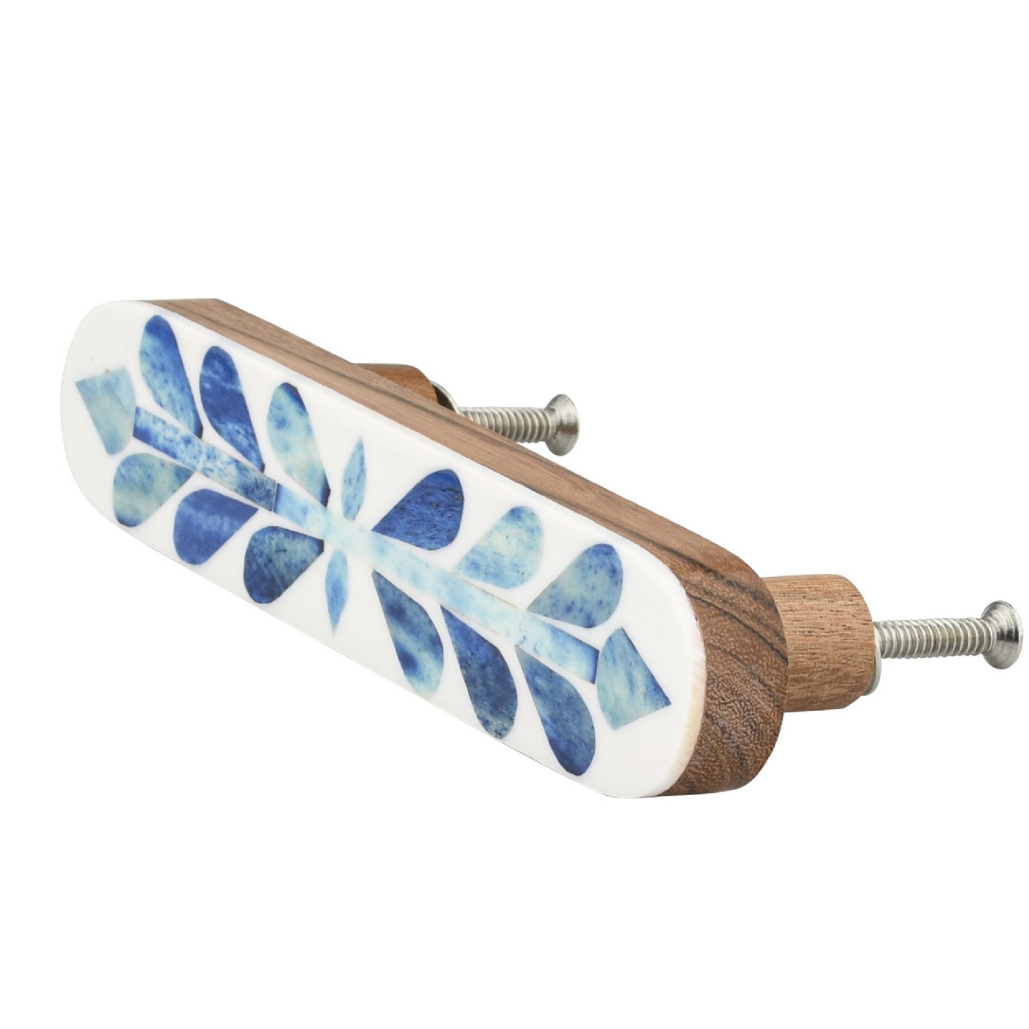 Bone Inlay Cabinet Pull - 5"