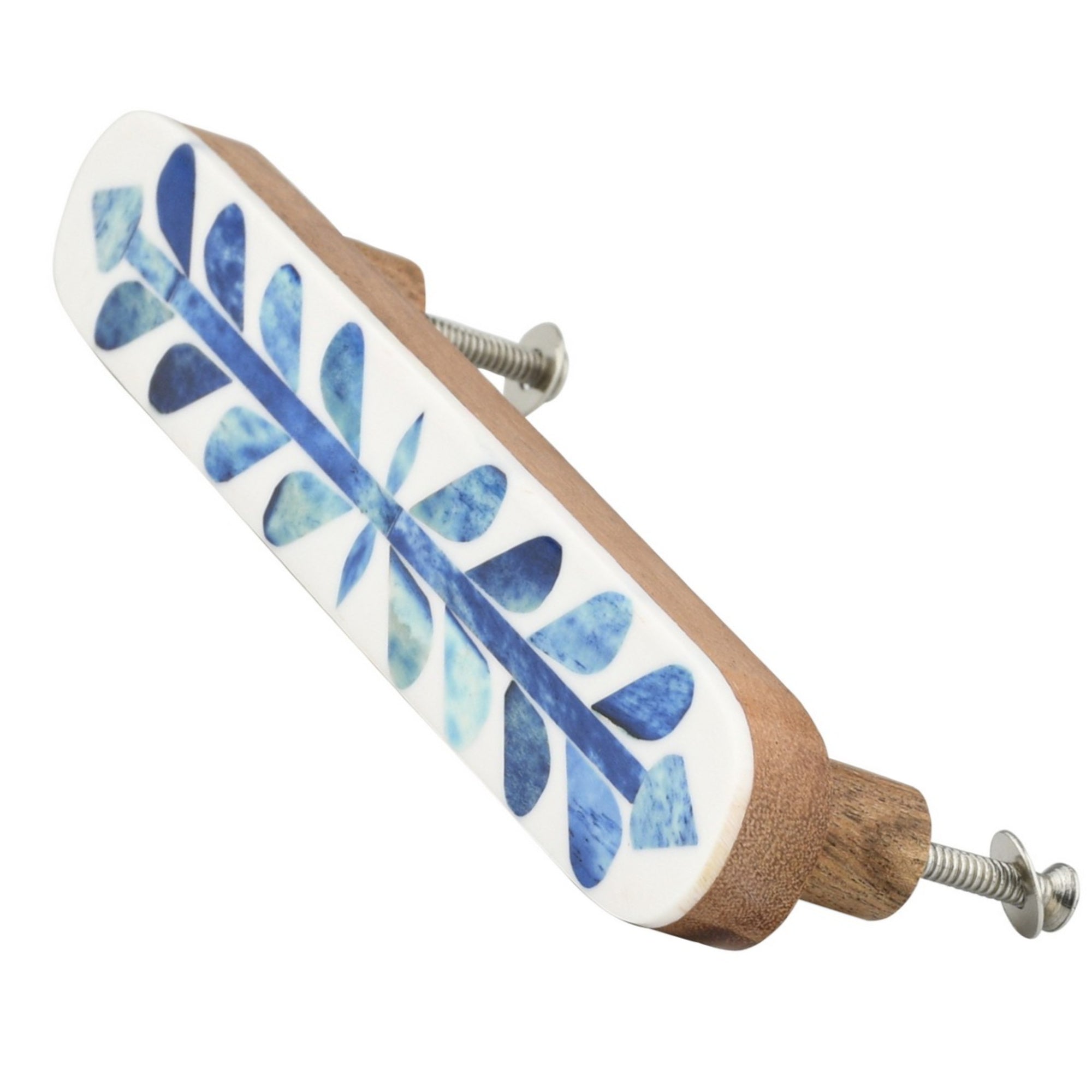 Bone Inlay Cabinet Pull - 7'