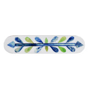 Green Blue Bone Inlay Cabinet Pull - 5"