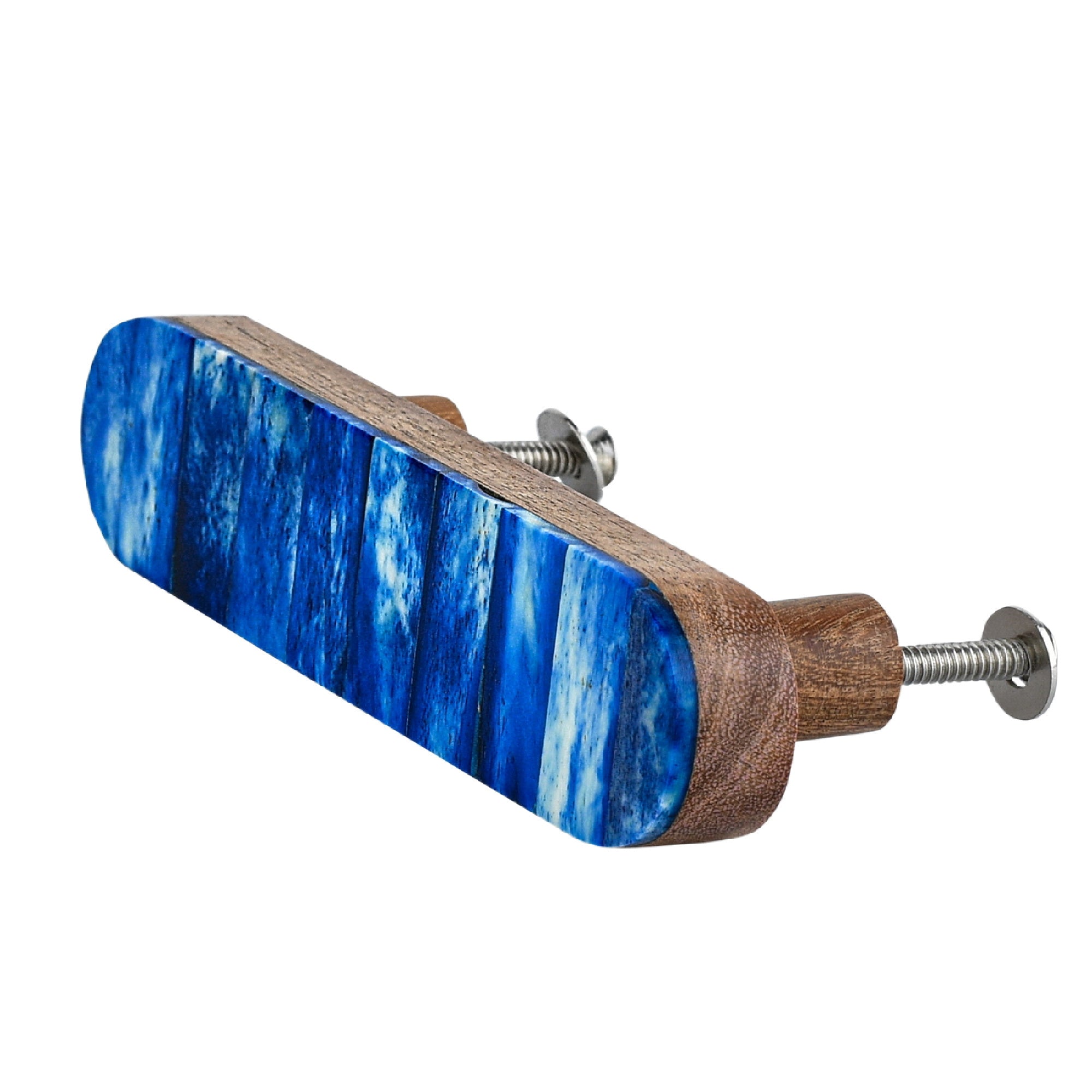 Blue Bone Inlay Cabinet Pull -5"