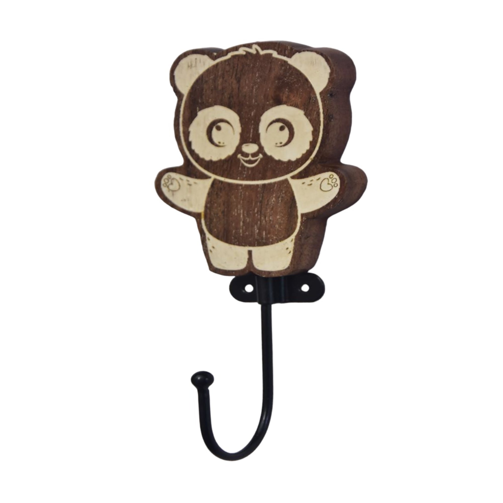 Animal Cutout Wooden Wall Hooks | Decorative Wood Hook