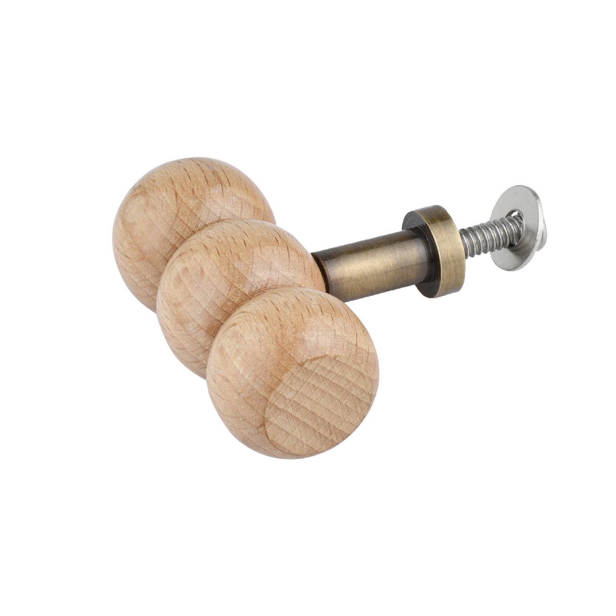 Wooden Beaded Knob